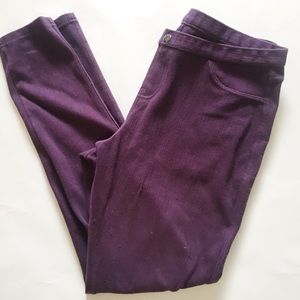 Simply Vera Vera Wang Purple Jeggings
